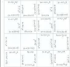 This Puzzle Could Be Used As A Fluency Activity For Multiplying Or Factoring Polynomials Algebra Worksheets Maths Algebra Teaching Algebra