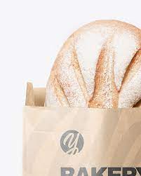 Download Kraft Paper Bakery Bag Mockup In Bag Sack Mockups On Yellow Images Object Mockups