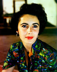 Elizabeth Taylor with her first leading 'man'--Carl "Alfalfa" Switzer.