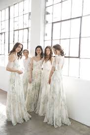 Mix Match Vintage Floral Bridesmaids Dresses From Jenny Yoo Collection Floral Bridesmaid Dresses Bridesmaid Dresses Floral Print Printed Bridesmaid Dresses