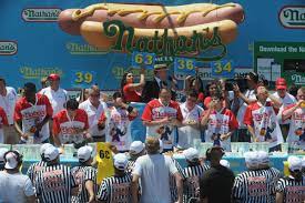 Best views of nathan's hot dog eating contest. Veepjvt88f8 7m