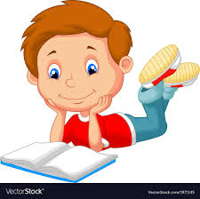 Vector Illustration Of Cute Boy Cartoon Reading Book Download A Free Preview Or High Quality Adobe Illustr Cartoons Reading Books Cartoon Boy Writing Cartoons