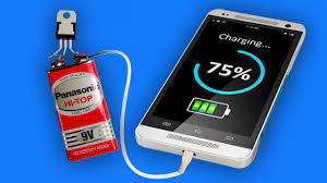 Can i use an aa battery to charge my phone? 2 Simple Way To Charge Your Mobile With 9v Battery Youtube