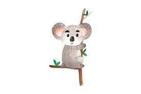 Little joeys don't only when a baby koala is born, they're very small! Baby Koala Svg Plotterdatei Von Creative Fabrica Crafts Creative Fabrica