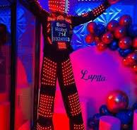 Amazon.com: Earthradius Led Robot Stilts Performer Party ...