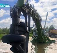 Dredging Equipment Amphibious Dredger with Hydraulic Cutter Head for Dredging, Piling with Large Selection of Quickly Changeable