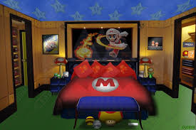 Mario S Bedroom By Jayjaxon On Deviantart Mario Room Bedroom Furniture Design Bedroom Set