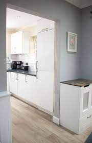 46+ white hinges kitchen cabinets pics. How To Wrap A Kitchen Door With Fablon The Carpenter S Daughter