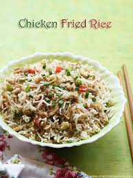 Chicken fried rice recipe a popular indo chinese one pot meal.usually fried rice is one of the popular dishes in restaurants and hubby is fond of all types of fried rice recipes.he likes egg fried rice very much and rarely have seen him enjoy chicken fried rice too.so i wanted to try it at home. Chicken Fried Rice Recipe Restaurant Style Chicken Fried Rice Recipe