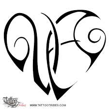 The most common word used for traditional japanese tattoo designs is horimono. Tattoo Of V A Heart Union Bond Tattoo Custom Tattoo Designs On Tattootribes Com