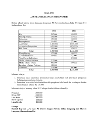 Ak2 pertemuan 12 imbalan kerja file. Soal Uts Akuntansi Keuangan Menengah 2