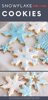 Snowflake Cookies Recipe Snowflake Christmas Cookies Snowflake Cookies Royal Icing Cookies