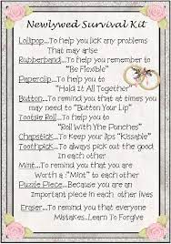 Newlyweds Survival Kit 1 99 Bride Survival Kit Survival Kit Gifts Wedding Gift Bags