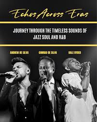 I'm so honored and grateful to announce this special “one off” show with my  Dad Conrad De Silva and good friend Dale Ryder. Echoes Across Eras: A  journey through the timeless sounds