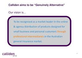 Calliden had been through a huge expansion and with the purchase of many smaller tier businesses, their brand architecture became almost impossible to administer and therefore their brand strength. Ppt Ausure Insurance Brokers Podcast Nick Kirk 2011 Powerpoint Presentation Id 3273549