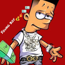 We hope you enjoy our growing. Simpsons Nba Youngboy Wallpaper Rapper Art Simpsons Art Bart Simpson Art