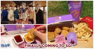 Mcdonald's says the sauces are inspired by popular recipes from its restaurants in south korea, where the boy band is from. Mcdonald S Bts Meal Launches On 21 June With Two New Sauces