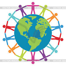 47 high quality collection of kids around the world clipart by clipartmag. People Around World Peace Or Travel Concept Stock Vector Clipart