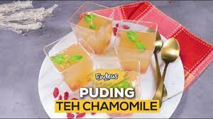 Teh chamomile dikenal sebagai minuman yang mampu mengurangi kecemasan dan baik untuk orang yang mengalami gangguan tidur. Resep Puding Teh Chamomile Youtube