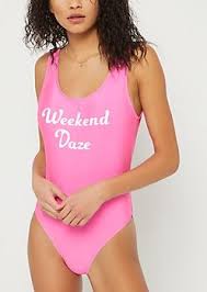 Fuchsia Weekend Daze Swimsuit Rue21 Fashion Swimsuits
