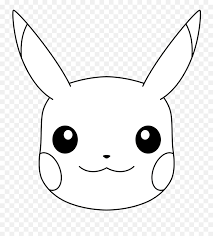 Feel free to print and color from the best 40+ free pikachu coloring pages at getcolorings.com. Pikachu Face Png Transparent Facepng Images Pluspng Pikachu Face Coloring Page Pikachu Transparent Background Free Transparent Png Images Pngaaa Com