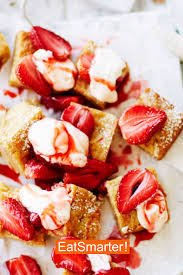 Honigschnitten Mit Gebratenen Erdbeeren Rezept Gesunde Snacks Rezepte Erdbeer Rezepte