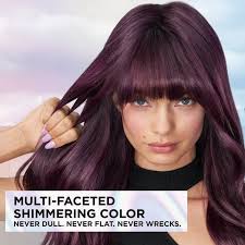 (2 pack) L'Oreal Paris Feria Shimmering Permanent Hair Color, R68 Ruby Rush  (Rich Auburn True Red), 1 kit