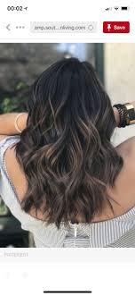 Keep it dark and pair it with light blonde balayage highlights. Pin By Gabriela Tapia On My Huuur Balayage Hair Hair Styles Hair Highlights