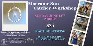 Macrame Sun Catcher Workshop