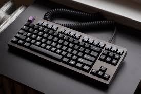 Black And White Gradient Keycaps Kmac 1 2 White On Black Pc Keyboard Mini Keyboard Keyboard