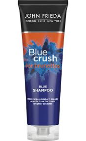 This video is for all the people have been wondering how blue and purple shampoo should be used! Blue Shampoo For Brunettes Blue Crush John Frieda