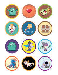 All of these math coloring pages are free to print but you must keep them for educational purpose only. Prodigy Math Cupcake Toppers My Life Happens Prodigy Math Game Prodigy Math Math Games For Kids