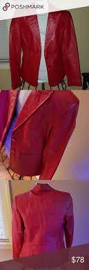 Worthington Red Leather Jacket Leather Jacket Red Leather Jacket Worthington
