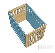 Large Wood Pet Kennel End Table Diy Dog Crate Building A Dog Kennel Pet Kennels