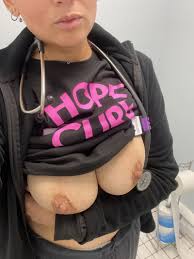 Latina Nurse Big Tits Office Flash ? - Best Hot Selfies