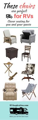 These Chairs Would Be Great In A Camper Furniture For Rvs Rv Inspiration Camper Furniture Rv Furniture Cool Chairs