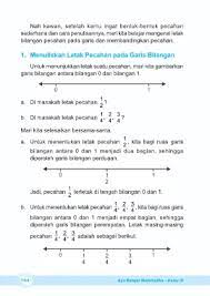 1.1 menentukan letak bilangan pada garis bilangan *indikator 1.1.1. Page 173 Ayo Belajar Mtk 4