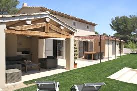 Location Vacances Villa Lourmarin Terrasses Plan Maison Contemporaine Agrandissement Maison Locations Vacances