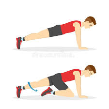 This plyometric plank movement does it all: Mountain Climber Exercise For Abs Workout In Gym Stock Vector Illustration Of Runner Pilates 143611135