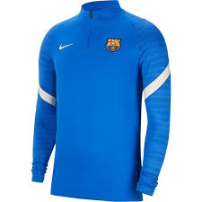 Mit unseren nike schuhen für jungen liegst du bei der auswahl in jedem fall richtig. Nike Fc Barcelona Strike Langarm Shirt 21 22 Herren Blau Deinsportsfreund De