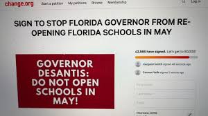 Check spelling or type a new query. Petition Started To Keep Florida Schools Closed Through May