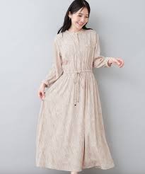オケージョン対応可 / 8分袖ウエストリボンワンピース | natural couture(ナチュラルクチュール)レディース | PAL  CLOSET(パルクローゼット) - パルグループ公式ファッション通販サイト
