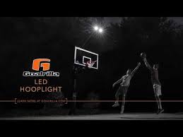 Goalrilla Basketball Led Hoop Light Youtube