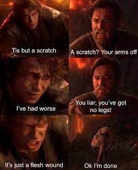 Maybe you would like to learn more about one of these? Hit Me With Your Best High Ground Meme 9gag