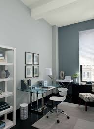 We hope you enjoyed our roundup of top home office paint colors. The Best Interior Paint For Office 10 Top Colors To Inspire Decor Aid Gray Home Offices Blue Home Offices Office Paint Colors