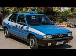 Image result for Azzurro Polizia 1985 Alfa-Romeo