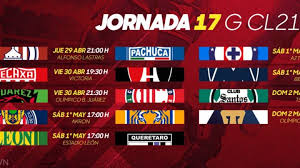 ¿querés saber cuáles son los partidos de hoy televisados? Liga Mx Fechas Y Horarios Del Guardianes 2021 Jornada 17 As Mexico