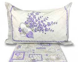 Elegante copripiumino provenzale in puro. Copripiumino Lavanda Provenzale Cherie