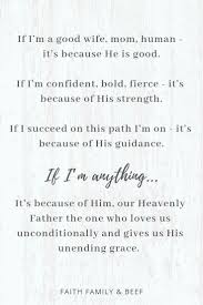 I Am Because Of Him Wise Words Quotes Wise Words Heavenly Father