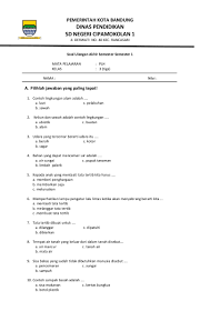 Demikianlah download soal uas kelas 3 semester 2 k13 revisi 2018 yang bisa kami berikan. Soal Uas Plh Kelas 3 Semester 1